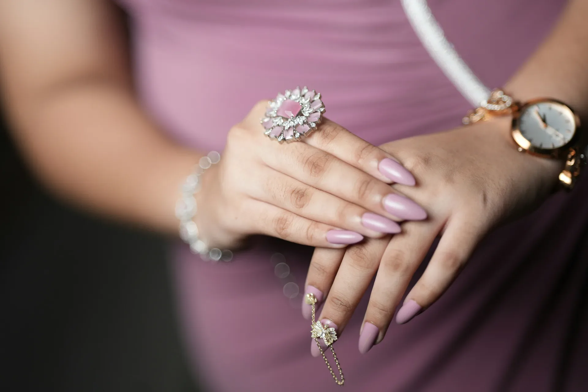 match your nails to your outfit without overdoing it