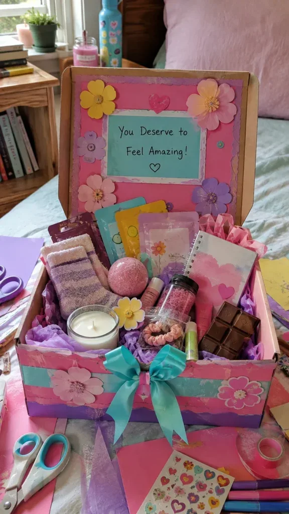 Explosion birthday gift box