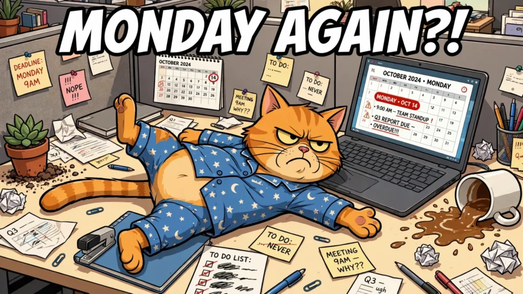 29 Cat Memes That Perfectly Describe Your Monday Mood