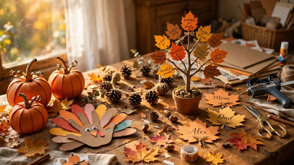 12 Easy DIY Thanksgiving Crafts (I Made Them All — Most Cost Under $5)