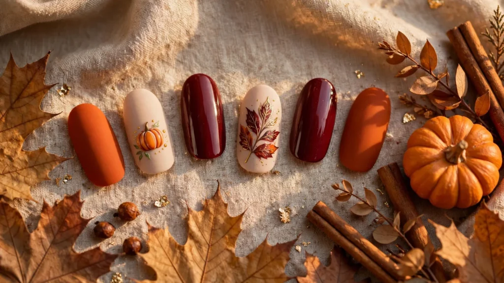13 Thanksgiving Nail Art Ideas: Fall Sets You’ll Actually Want to Wear