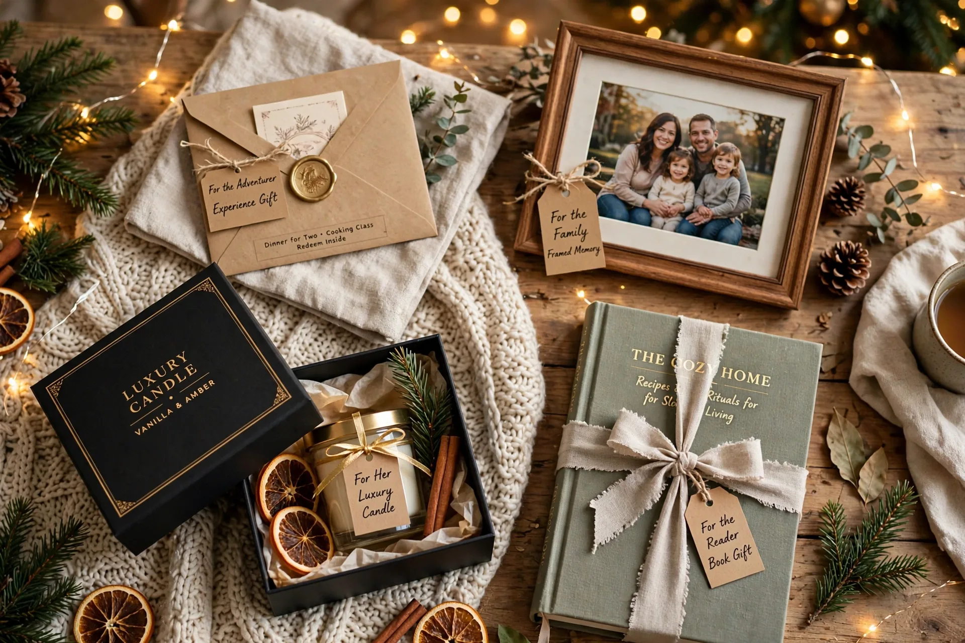 Christmas gifts beautifully wrapped