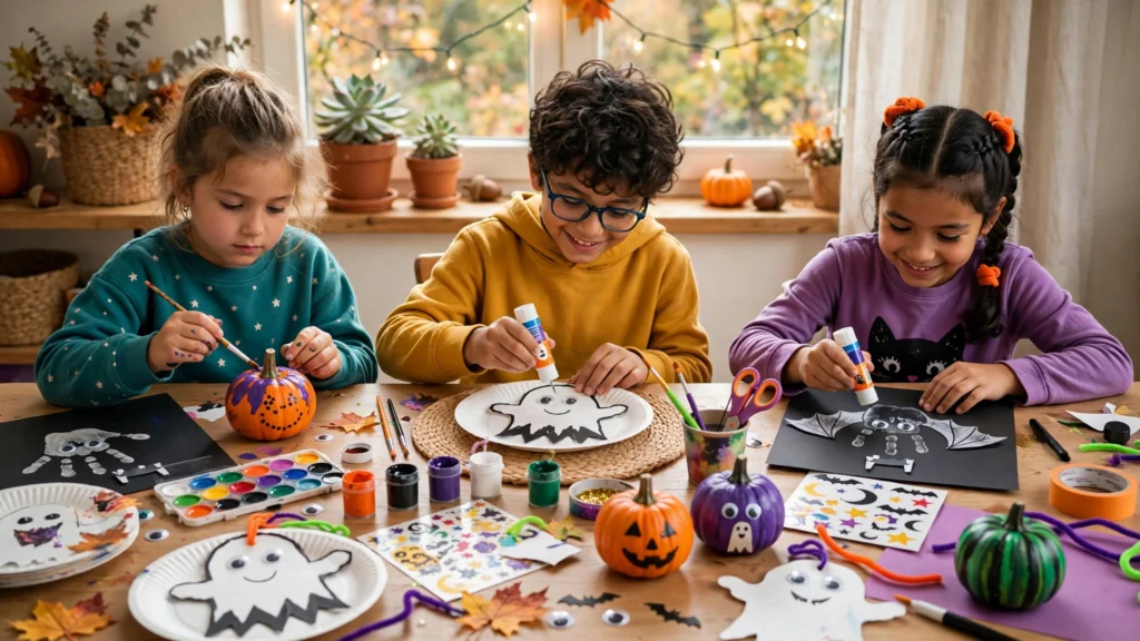 13 Halloween Crafts for Kids: Easy, Low-Mess Projects They’ll Love
