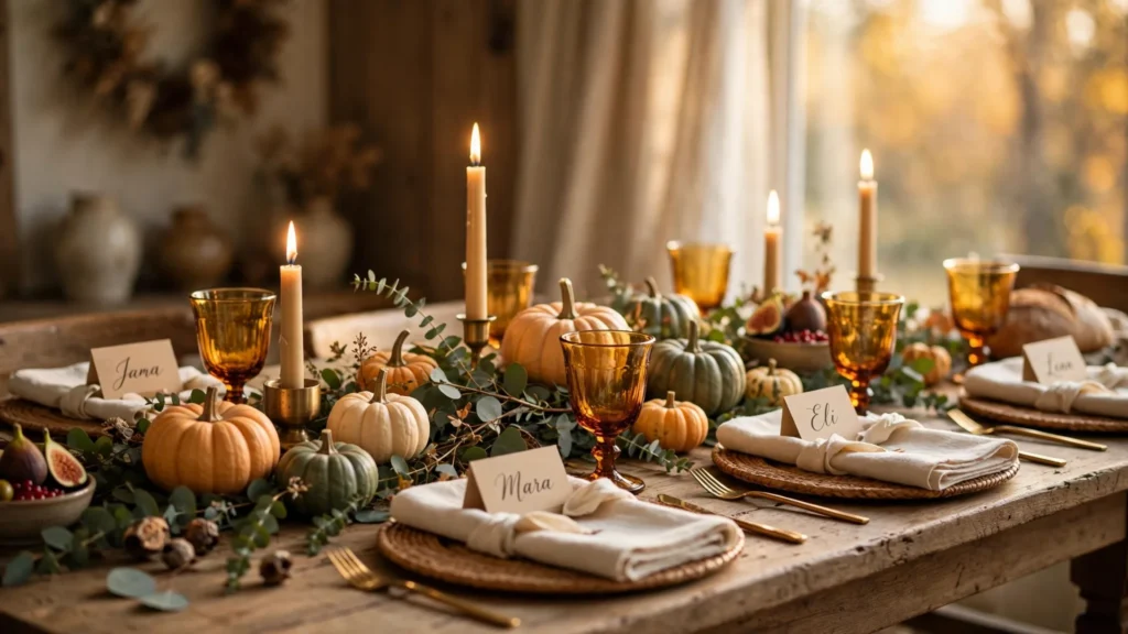 13 Thanksgiving Table Decor Ideas: Tablescapes From $40 to Showstopper