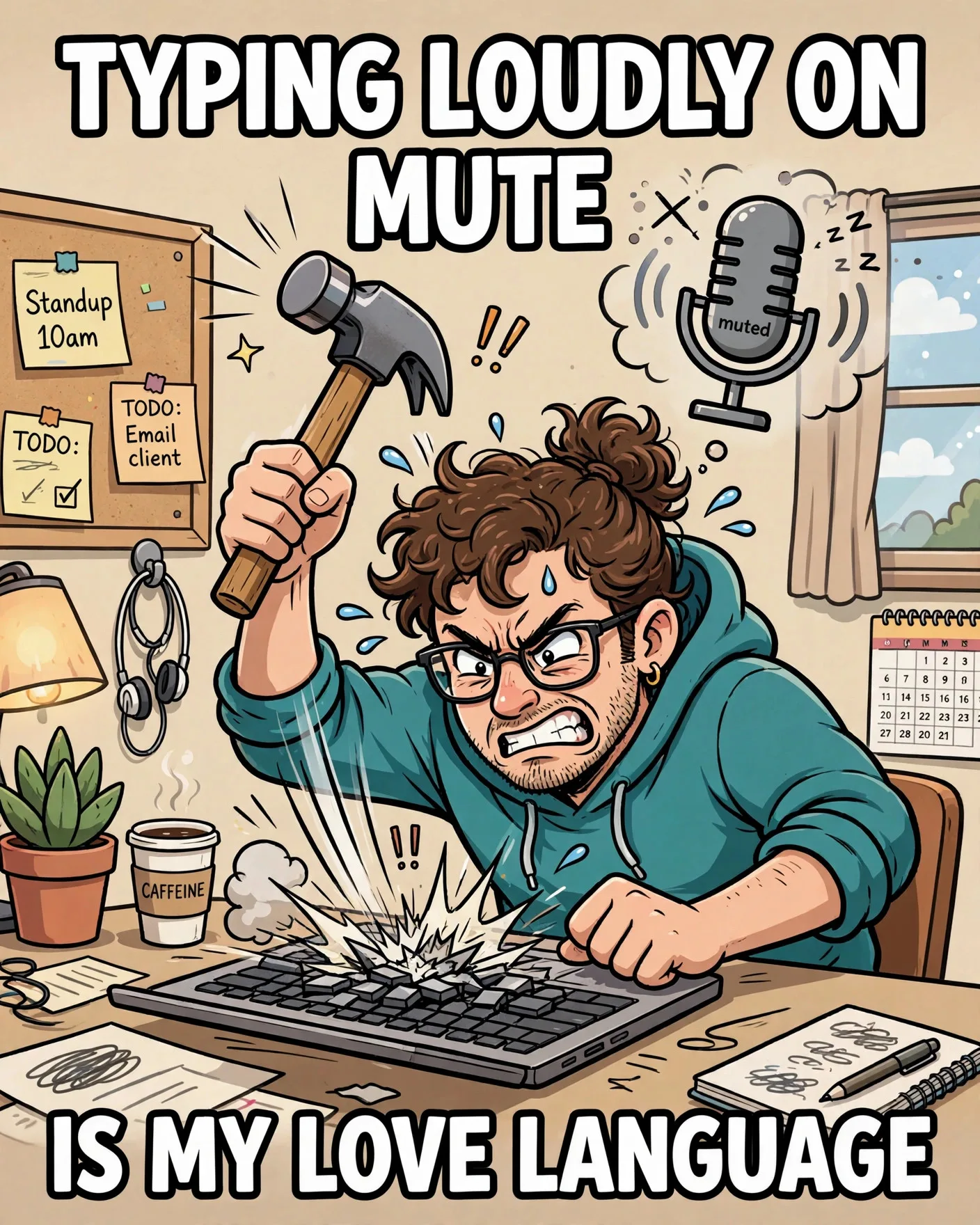Reheating same coffee meme