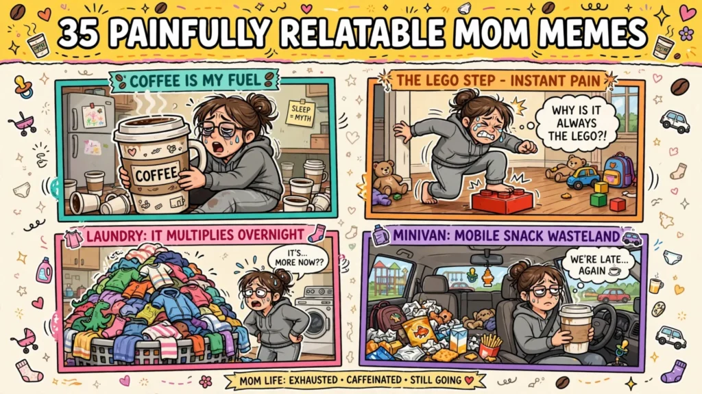 35 Painfully Relatable Mom Memes That Prove You’re Not Alone