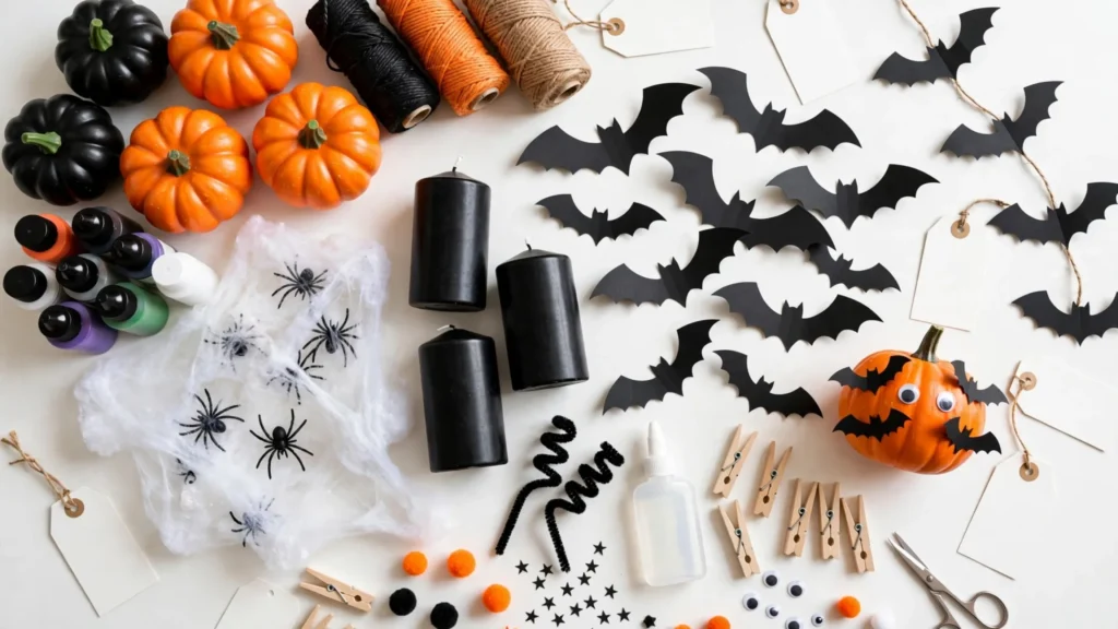 Dollar Store Halloween Crafts