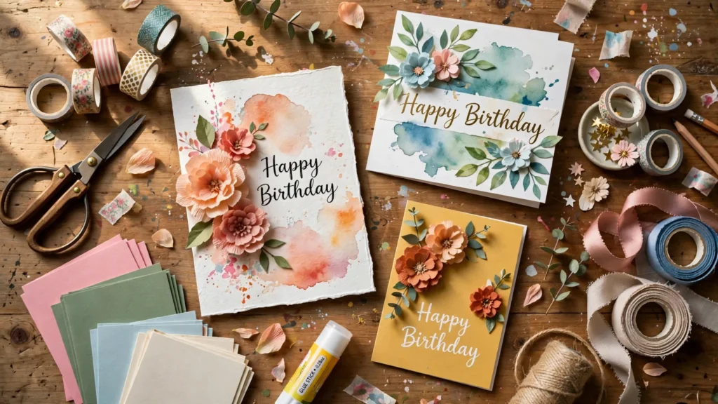 Creative Handmade Birthday Card Ideas: 13 Cards I Actually Made (and What Went Wrong)